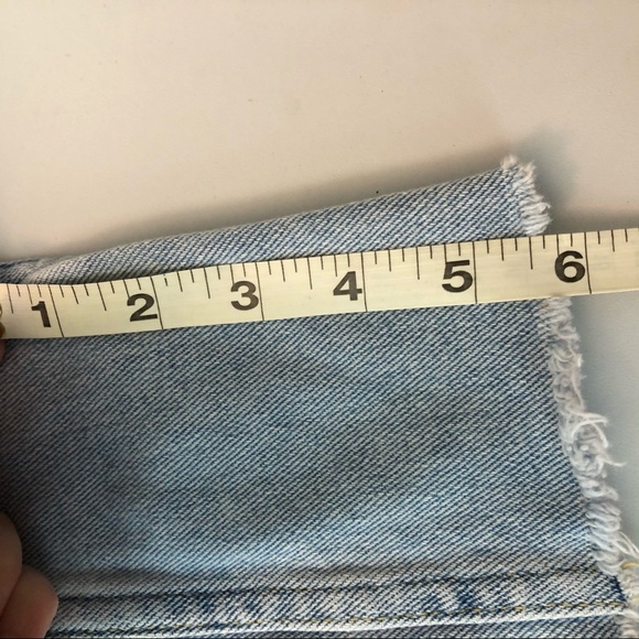 Pacsun Crop Jean Jacket Distressed Denim Button - Picture 9 of 9